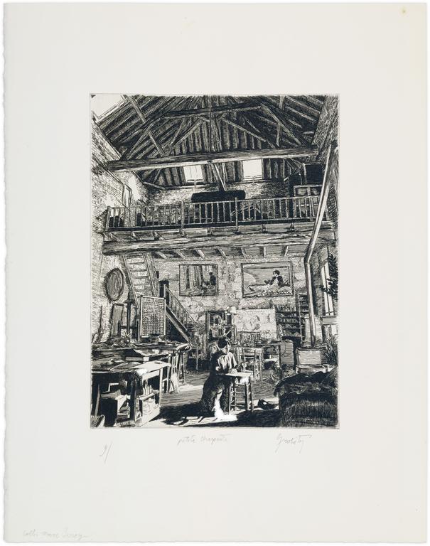 Catalogue raisonné, Claude Grobéty, Petite Charpente - 1977
