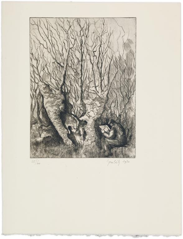 Catalogue raisonné, Claude Grobéty, Le petit dessinateur de souche - 1970
