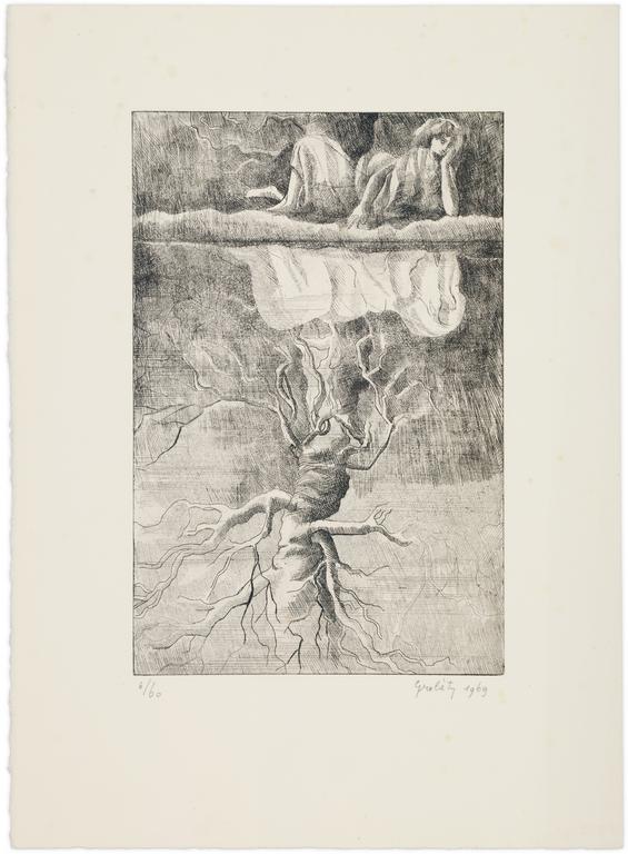 Catalogue raisonné, Claude Grobéty, Ophélie - 1969 