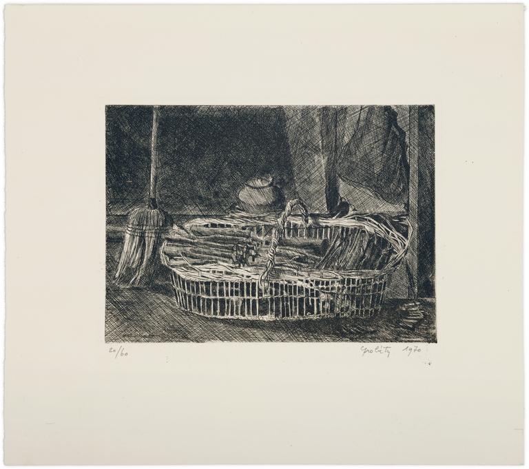 Catalogue raisonné, Claude Grobéty, Le panier de petit bois