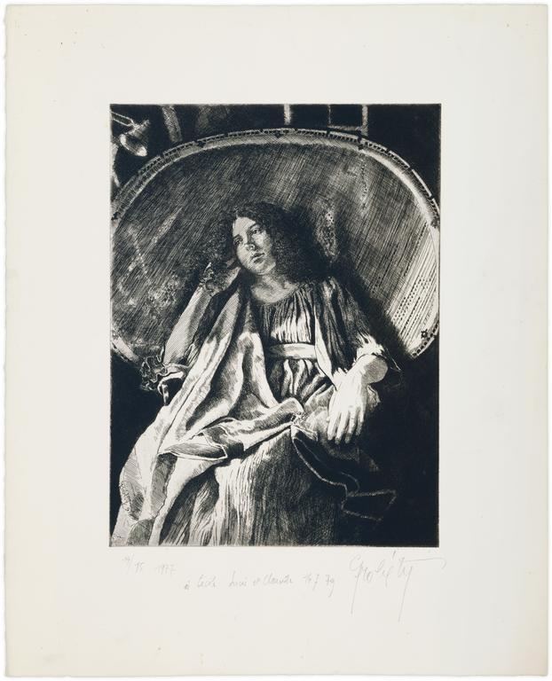 Catalogue raisonné, Claude Grobéty, Poudre d'or (grand fauteuil) - 1979