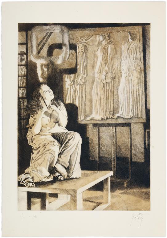 Catalogue raisonné, Claude Grobéty, Panathénées à la tresse 