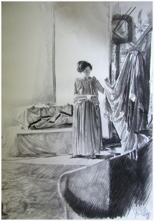 Catalogue raisonné, Claude Grobéty, Tunique, regarde essayage - 1978