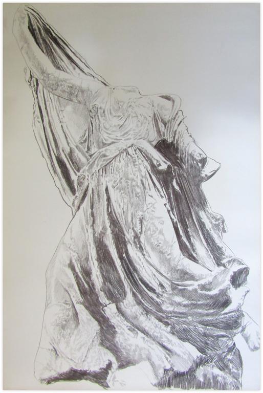 Catalogue raisonné, Claude Grobéty, Copie Louvre Victoire sans tête - 1979