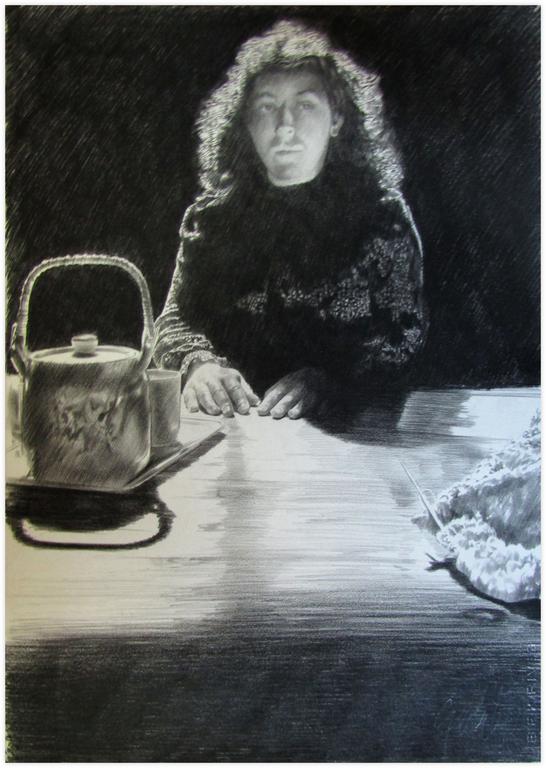 Catalogue raisonné, La voyante, théière - 1981