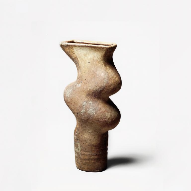 Jacqueline Lerat, Vase avec deux ondulations, 1980