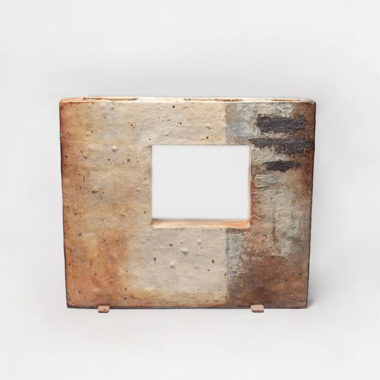 Oeuvre de Jean Lerat, Ouvert avec un carré, 1973