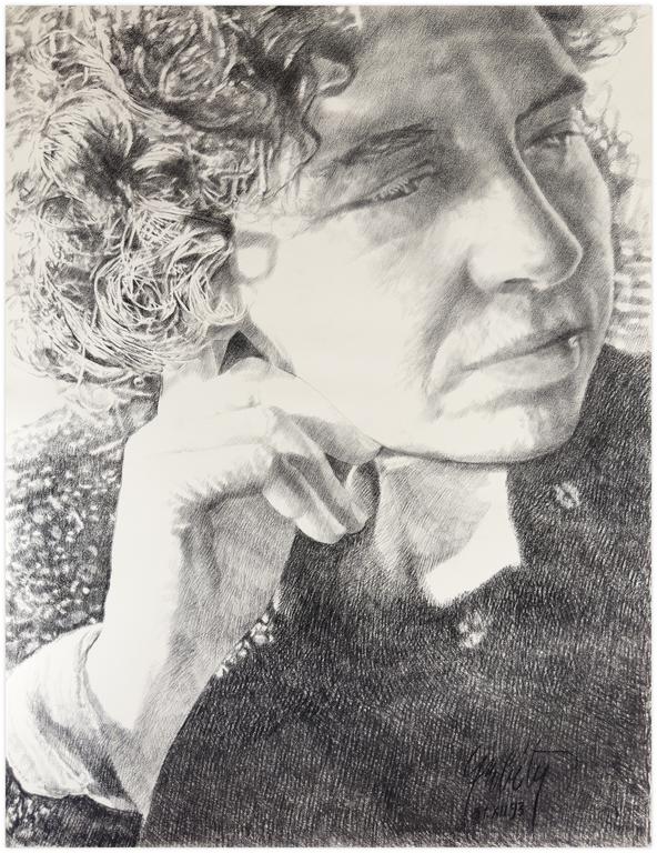 Claude Grobéty, Grande Tête et main droite - 1993