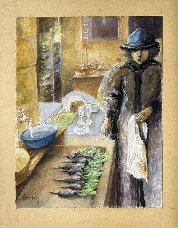 Catalogue raisonné, Claude Grobéty - Les radis noirs