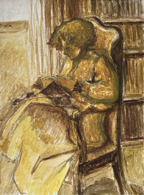 Catalogue raisonné, Claude Grobéty - Camaïeu jaune