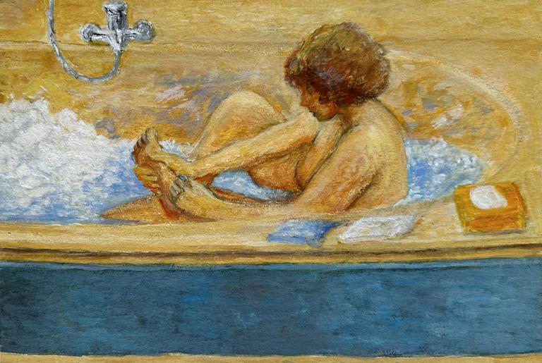 Catalogue raisonné, Claude Grobéty - Le bain à bulles