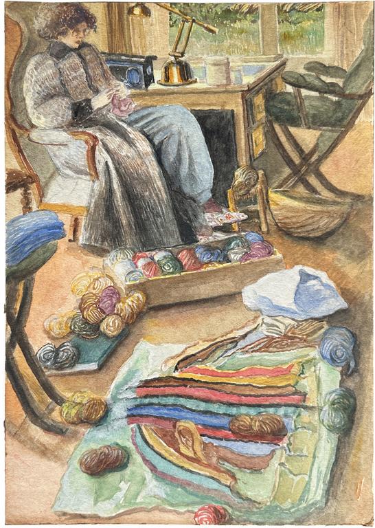 Catalogue raisonné, Claude Grobéty - Robe chatelaine, bouffon et pelotes par terre