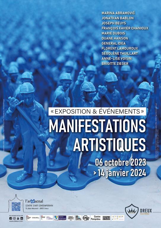 Exposition Manifestations Artistiques - Centre d'art contemporain l'arTsenal- Dreux (28)