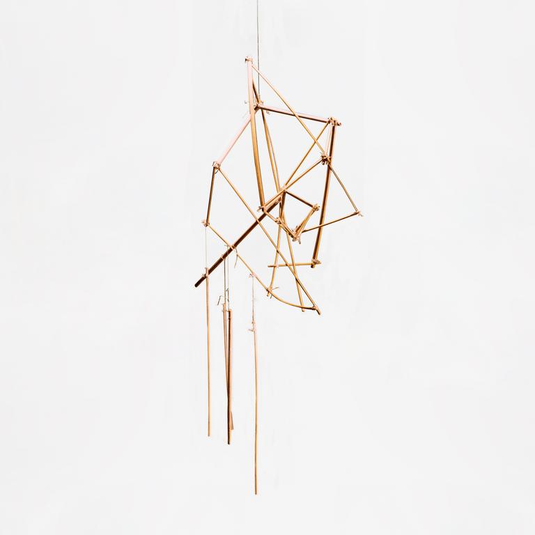 Isabelle Waldberg, Construction suspension en bois ( hêtre) c 1960