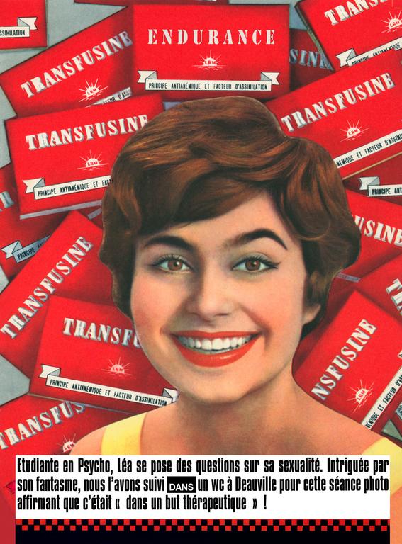 Catalogue raisonné, Jean-Jacques Lebel, Transfusion - 1959