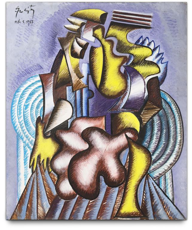 Catalogue raisonné, Claude Grobéty, Buste de femme - 1967