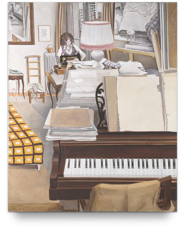 Catalogue raisonné, Claude Grobéty - Le piano à Asnières
