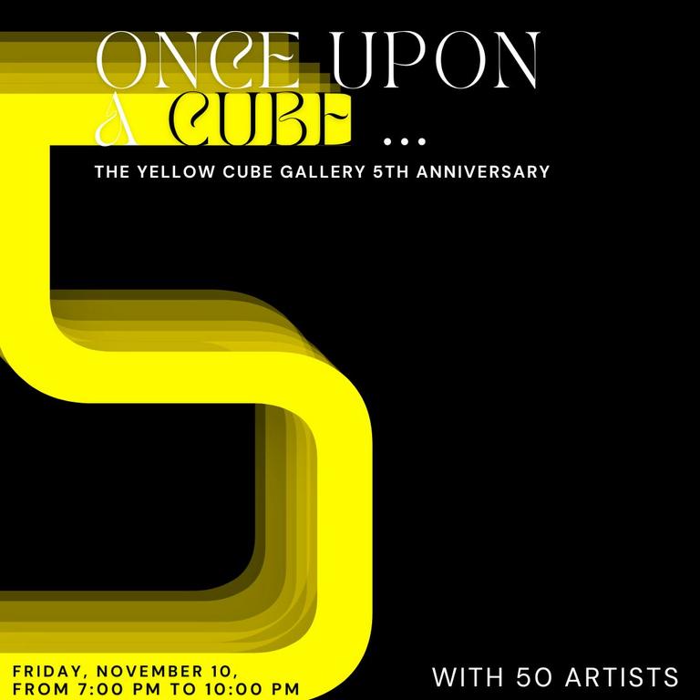 Once Upon a Cube 5 years Anniversary 50 artists