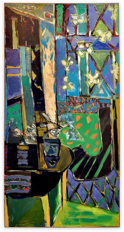 Catalogue raisonné, Patrick Baillet, Intérieur d'atelier - 1982