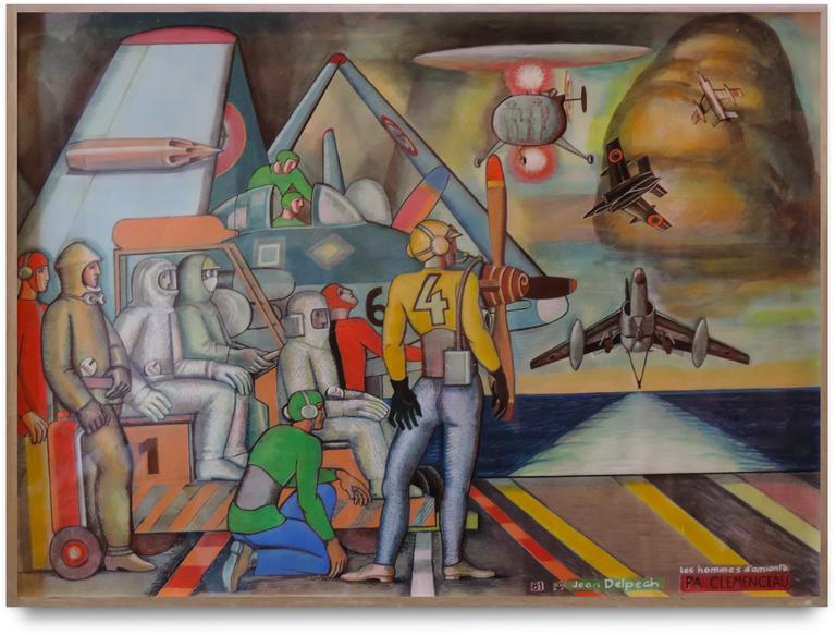 Catalogue raisonné, Jean Delpech, Les Hommes d'amiante - 1981