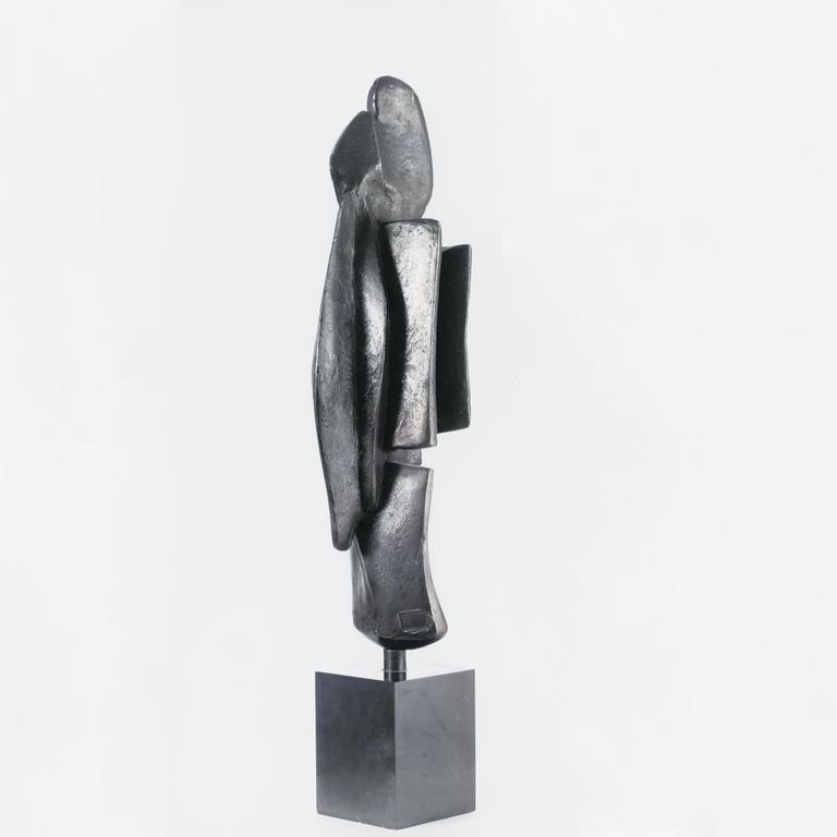 Isabelle Waldberg, Echec Roi (bronze) - 1959