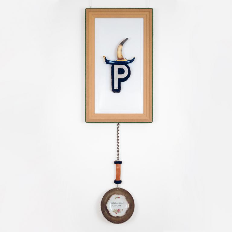 Catalogue raisonné, Jean-Jacques Lebel, Sans titre (assiette)