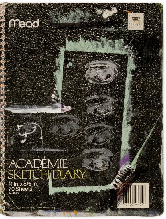 Catalogue raisonné, Jean-Jacques Lebel, Carnet Académie sketch diary