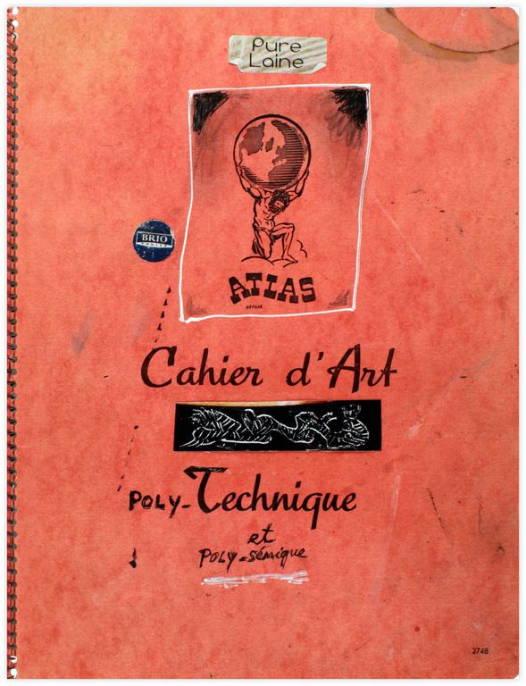 Catalogue raisonné, Jean-Jacques Lebel, carnet POLY-Technique