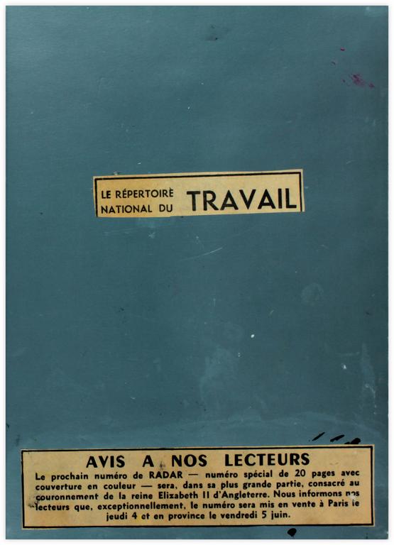 Catalogue raisonné, Jean-Jacques Lebel, Travail