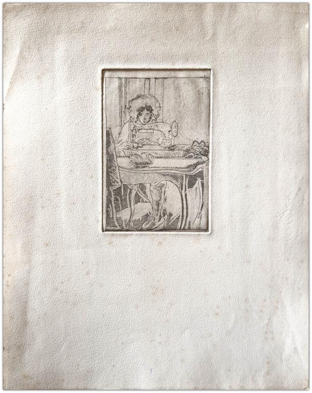 Catalogue raisonné, Claude Grobéty, La singer - 1972