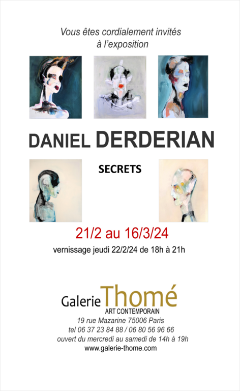 SECRETS exposition Daniel Derderian