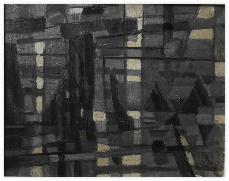 Catalogue raisonné, Hans Seiler, Les rochers de Belle-Ile, 1950