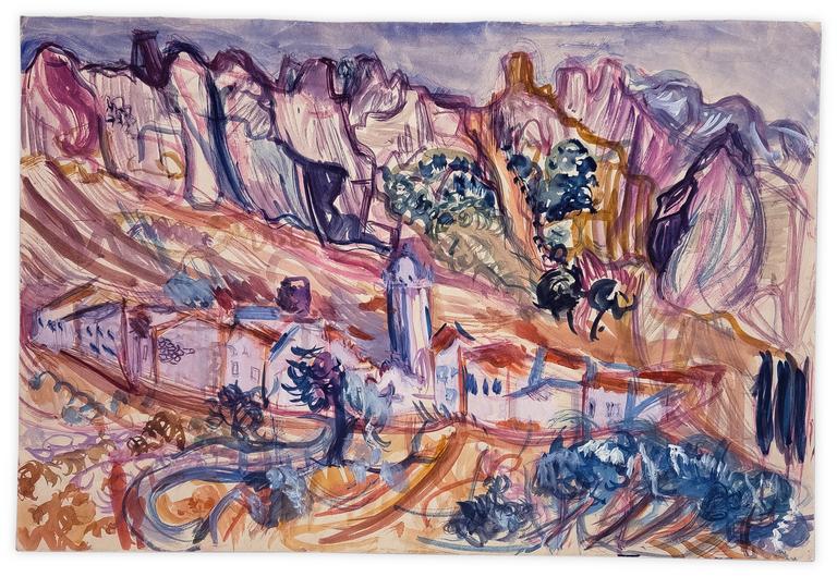 Catalogue raisonné, Bernadette Delrieu, Corse 2 - 1963