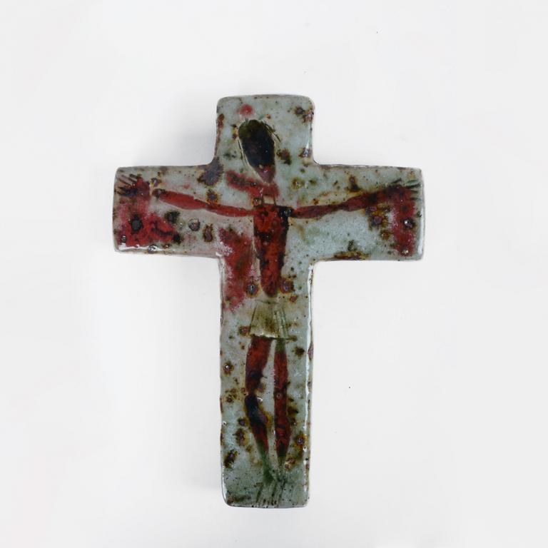 Catalogue raisonné, Oeuvre de Jean Lerat, Christ rouge 1, 1948
