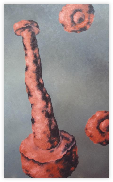 Catalogue raisonné, Jean-Paul Thaéron, Peinture "Colonne" X - 2001