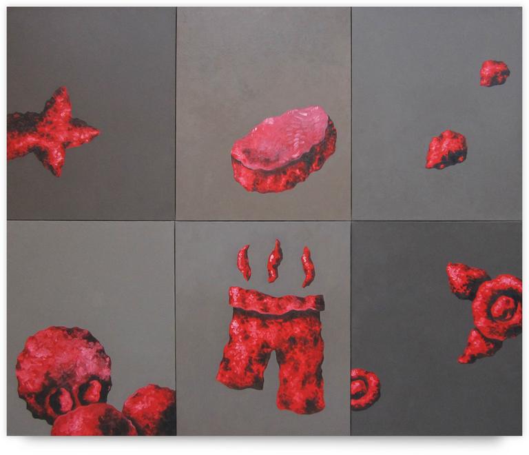Catalogue raisonné, Jean-Paul Thaéron, Peinture XI - 2001