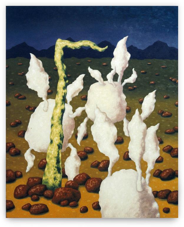 Catalogue raisonné, Jean-Paul Thaéron, Peinture série "Mythologie" - 2000