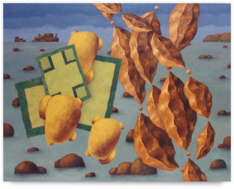 Catalogue raisonné, Jean-Paul Thaéron, Peinture - 2001