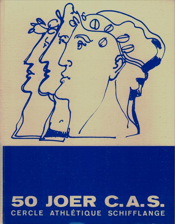 Catalogue raisonné, Adolphe Deville, Couverture : 50 Joer C.A.S. ,1979