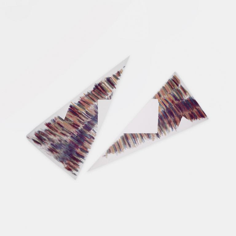 Catalogue raisonné, Bernadette Delrieu, Sans titre N°5, Série Murs et Grands formats - 1978