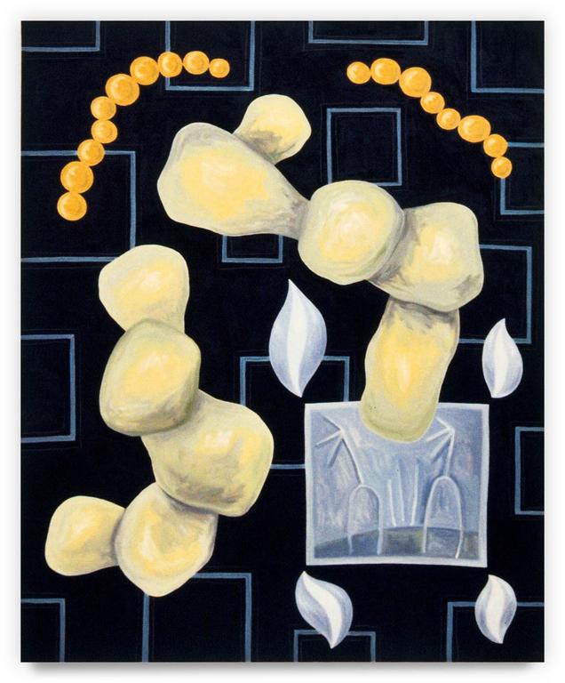 Catalogue raisonné, Jean-Paul Thaéron, Peinture "Pierres de vie" - 1998