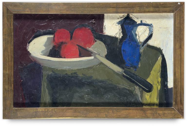 Michel Mousseau, Trois Fruits rouges, 1955