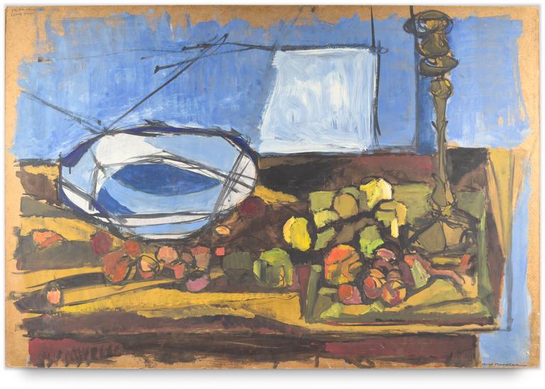 Michel Mousseau, Fruits assiette, circa 1965