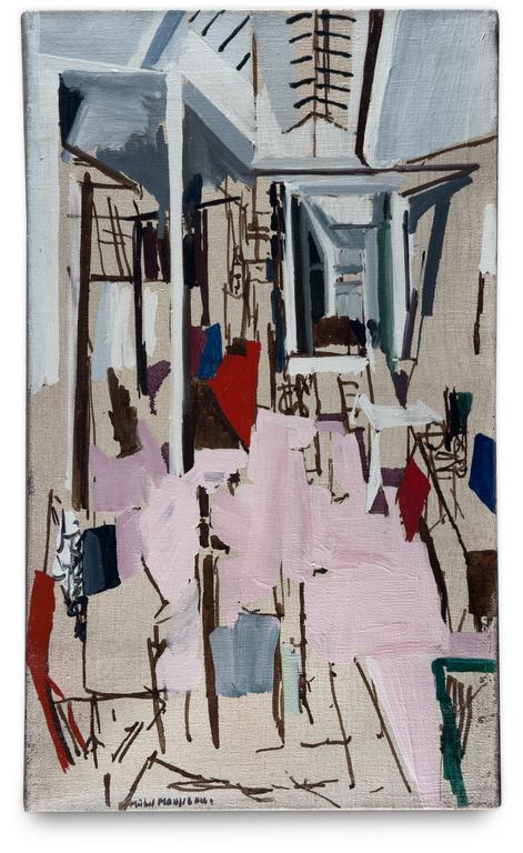 Michel Mousseau, Atelier, 1980