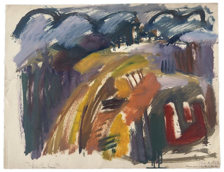 Catalogue raisonné, Adolphe Deville, Hunsrückhöhenstrasse, 1963