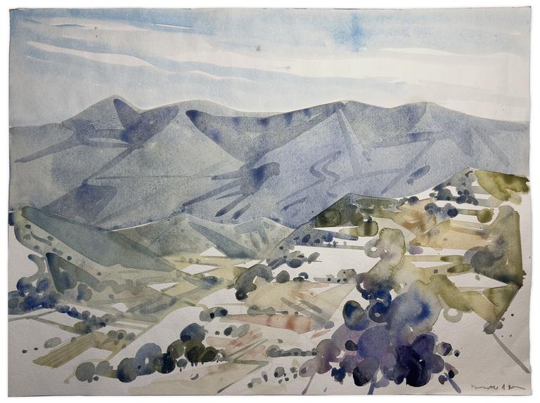 Catalogue raisonné, Adolphe Deville, Le Lubéron, 1990