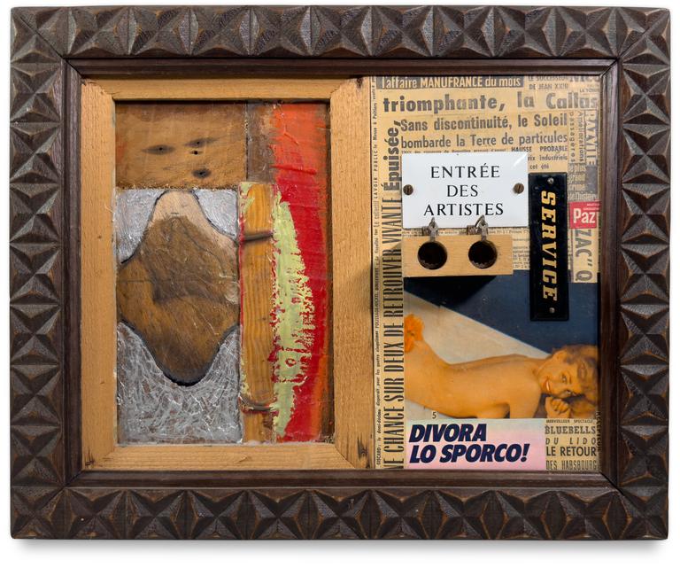 Catalogue raisonné, Jean-Jacques Lebel, Souricière à deux trous, Mephisto - 1962