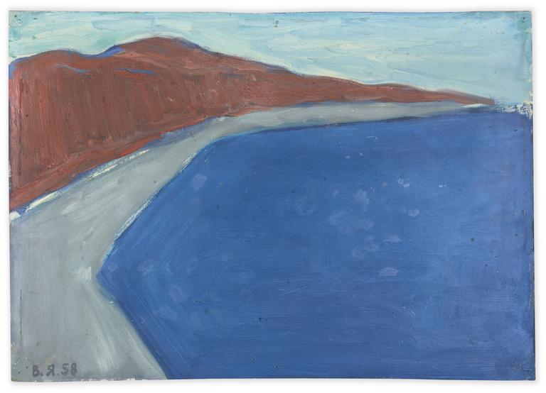 Catalogue raisonné, Vladimir Yankilevsky, Landscape. Gudauta – Georgia-22, 1958
