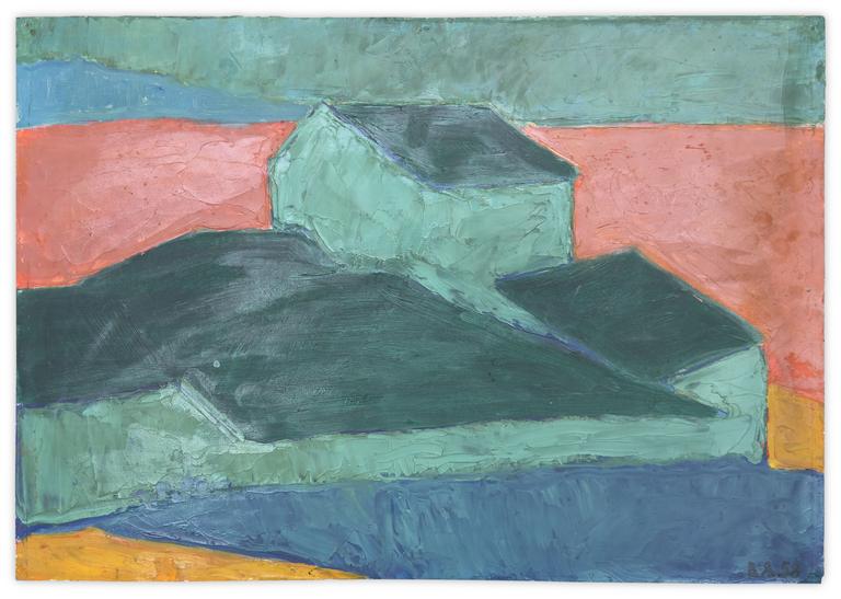 Catalogue raisonné, Vladimir Yankilevsky, Landscape. Gudauta – Georgia-3, 1958