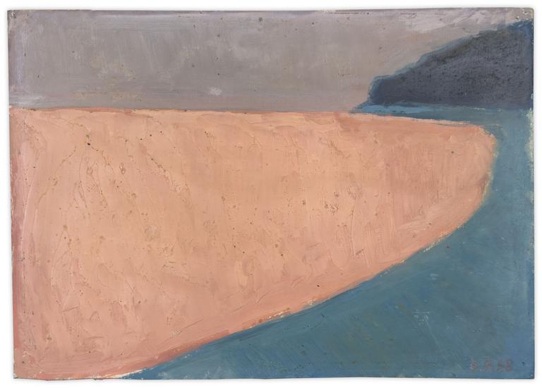 Catalogue raisonné, Vladimir Yankilevsky, Landscape. Gudauta – Georgia-18, 1958